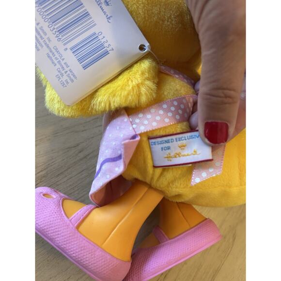 Vintage 90s Hallmark Crayola Daffadilly Duck Stuffed Animal Plush Mint 1990 NWT - Picture 7 of 13